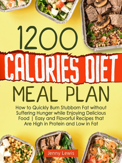 Title details for 1200 Calories Diet Meal Plan by Jenny Lewis - Wait list